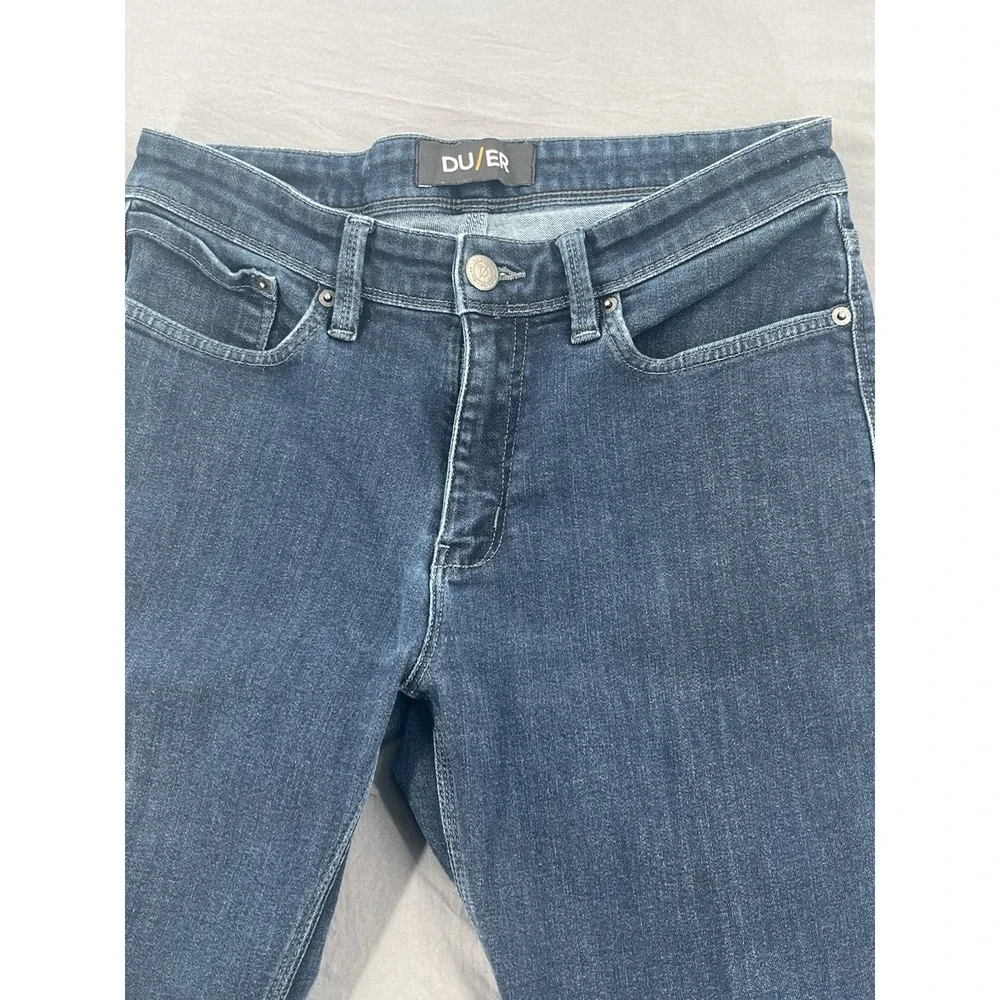 DUER LX2 Performance Denim Slim Fit Jeans Mens 31x32 Fits 31x31 Stretch Commuter